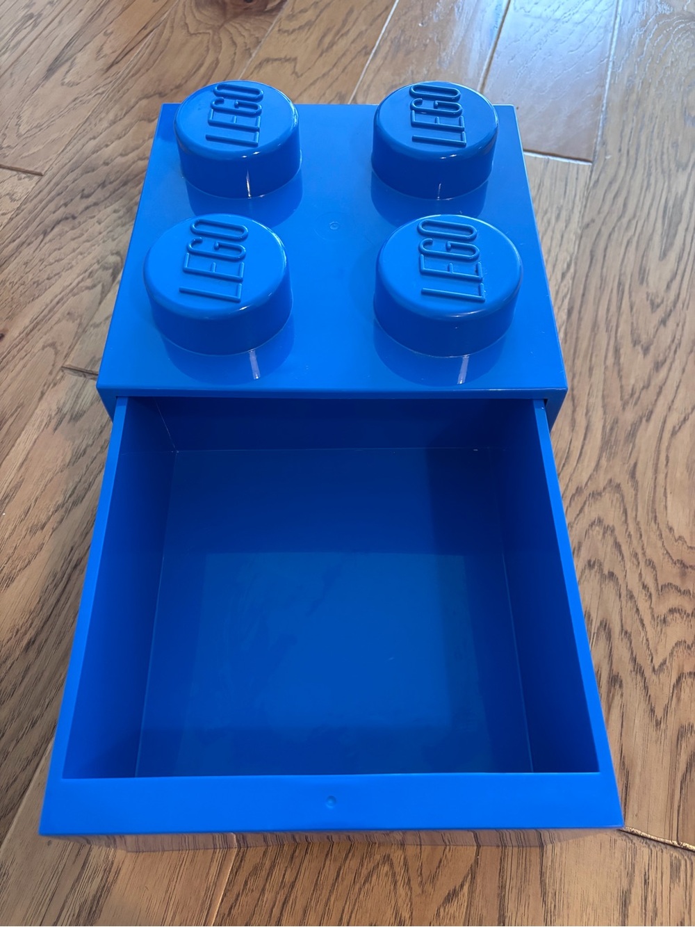 Lego Blue Stackable Brick Storage Container - Picture 4 of 4